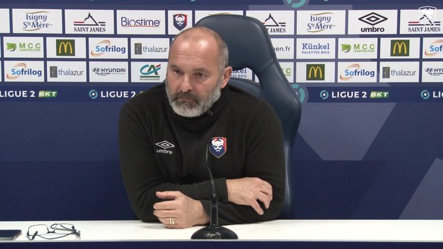 J16 Ligue 2 BKT : La conférence de presse avant USL Dunkerque / SMCaen
