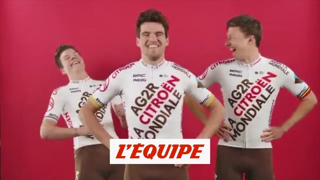 Le nouveau maillot dévoilé - Cyclisme - AG2R-Citroën