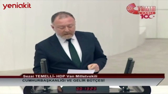 HDP'li Sezai Temelli terörist elebaşı Abdullah Öcalan'a tecrit istedi