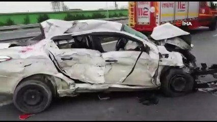 Kocaeli'de zincirleme trafik kazası: 1 ağır yaralı