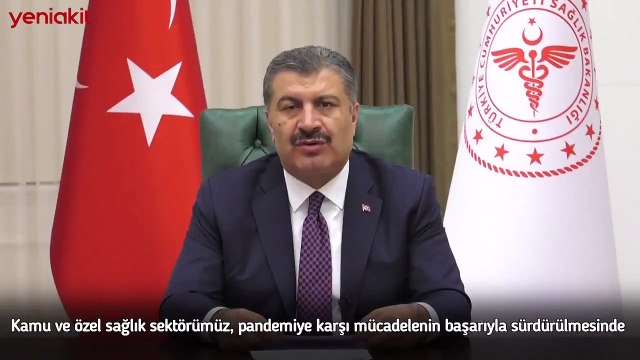 Sağlık Bakanı Fahrettin Koca'dan sağlıkçılara aşı çağrısı
