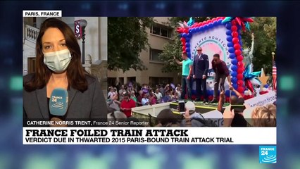 Verdict due over foiled Paris train attack
