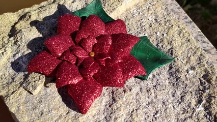 DIY-MANUALIDADES_FLOR_DE_PASCUA_EN_FOAMI-GOMA_EVA_ FOAM POINSETTIAS