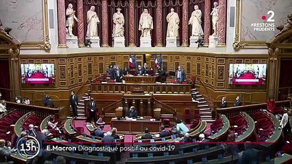 Covid-19 : Emmanuel Macron testé positif
