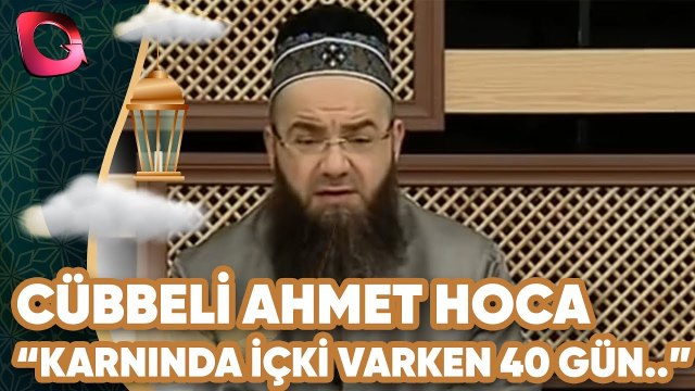 Cübbeli Ahmet Hoca Sohbetleri | Karnında İçki Varken Kırk Gün Namazı Kabul Olmaz! | Flash Tv