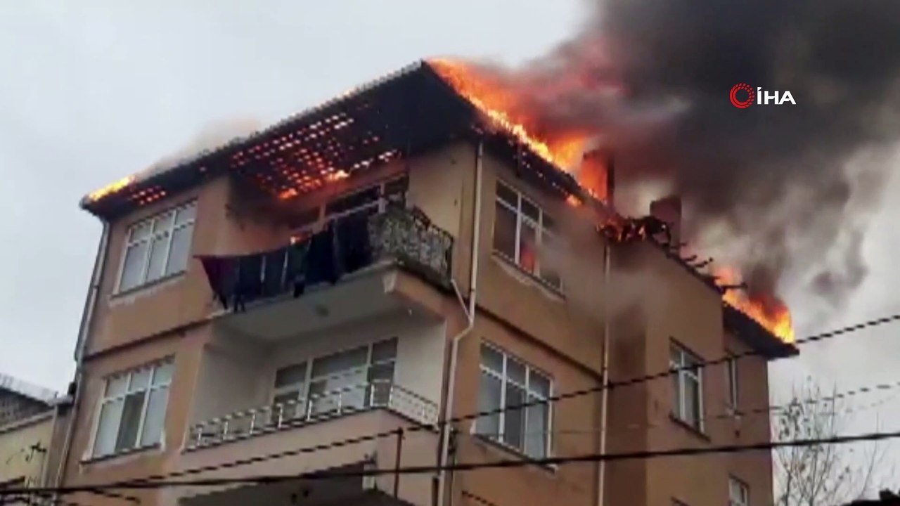 Sinop’ta ev yangını