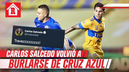 Carlos Salcedo se volvió a burlar de la Máquina tras eliminación en Concachampions