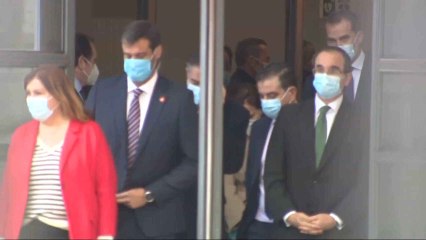 Felipe VI inaugura la exposición conmemorativa sobre Azaña