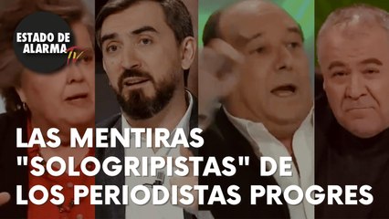 ¡NO OLVIDEN las MENTIRAS de los PERIODISTAS PROGRES que comparaban el COVID con una GRIPE!