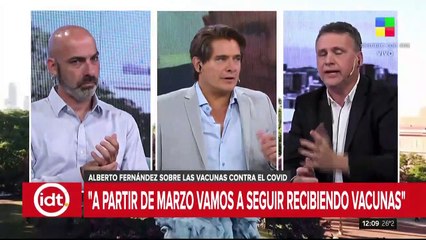 Alberto Fernández: "Este año nos pasó de todo, hasta se murió Diego"
