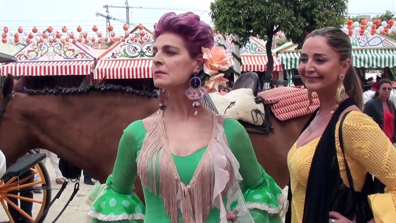 Recursos de famosos en la Feria de Abril de Sevilla