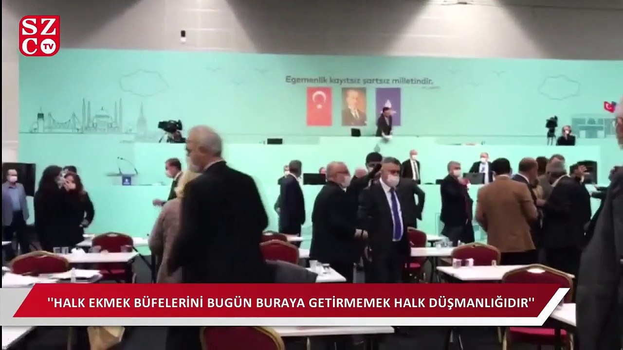 İBB Meclisi’nde “Halk Ekmek” gerginliği
