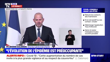 Jérôme Salomon sur la vaccination: "La logistique est évidemment en place depuis plusieurs semaines"