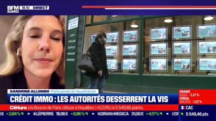 Sandrine Allonier (Vousfinancer) : Les autorités desserrent la vis des crédits immobiliers - 17/12