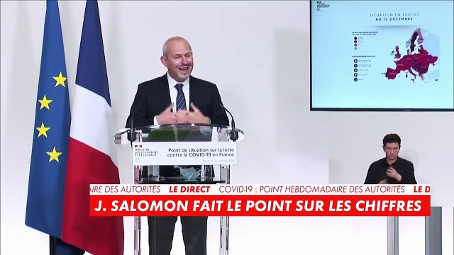 Jérôme Salomon « L'évolution de l'épidémie est préoccupante (...) Nous constatons en effet une augmentation du nombre de cas confirmés »