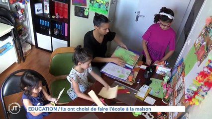 EDUCATION / Ils ont choisi de faire l'école à la maison