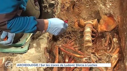 Download Video: ARCHÉOLOGIE / Sur les traces de Ludovic Sforza à Loches