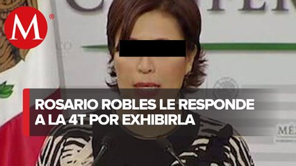 Rosario Robles se queja de que 4T la exhiba en Twitter y Facebook