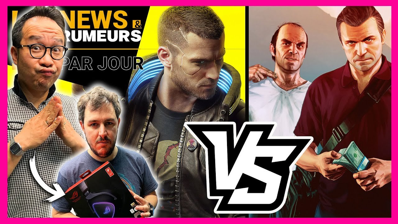CYBERPUNK 2077 vs GTA 5 : LA COMPARAISON QUI FAIT MAL À CD PROJEKT RED... 
