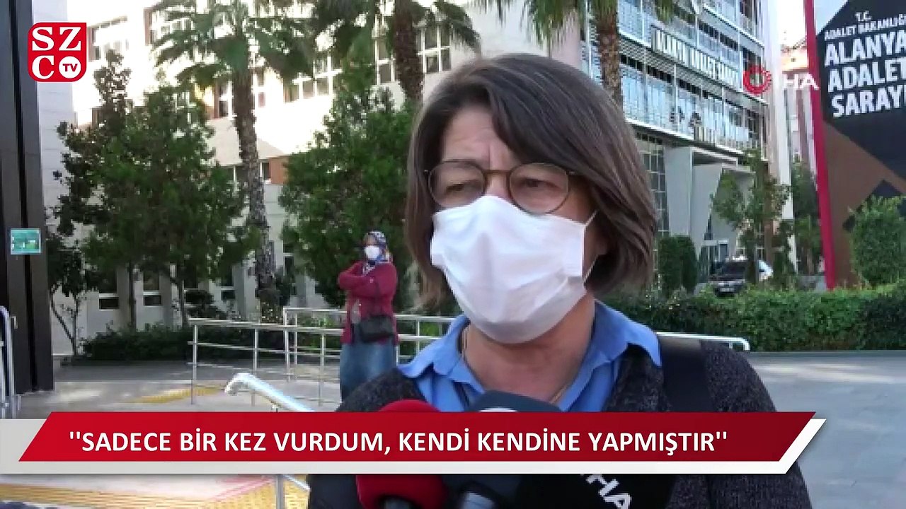 Eşini öldüresiye dövdü, 'kendi kendine yapmıştır' dedi