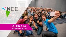 El no­ti­cie­ro NCC ce­le­bra su ter­cer aniver­sa­rio de la mano de los di­vul­ga­do­res Ja­vier San­tao­la­lla y Big Van Cien­cia