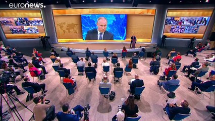Vladimir Putin diz que Navalny está a ser apoiado pelos EUA