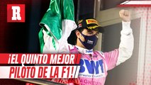 Checo Pérez elegido el quinto mejor piloto del año de la F1