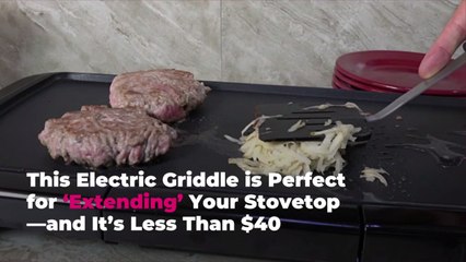 This Electric Griddle is Perfect for ‘Extending’ Your Stovetop—and It’s Less Than $40