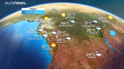 Africanews weather Africa today 18/12/2020