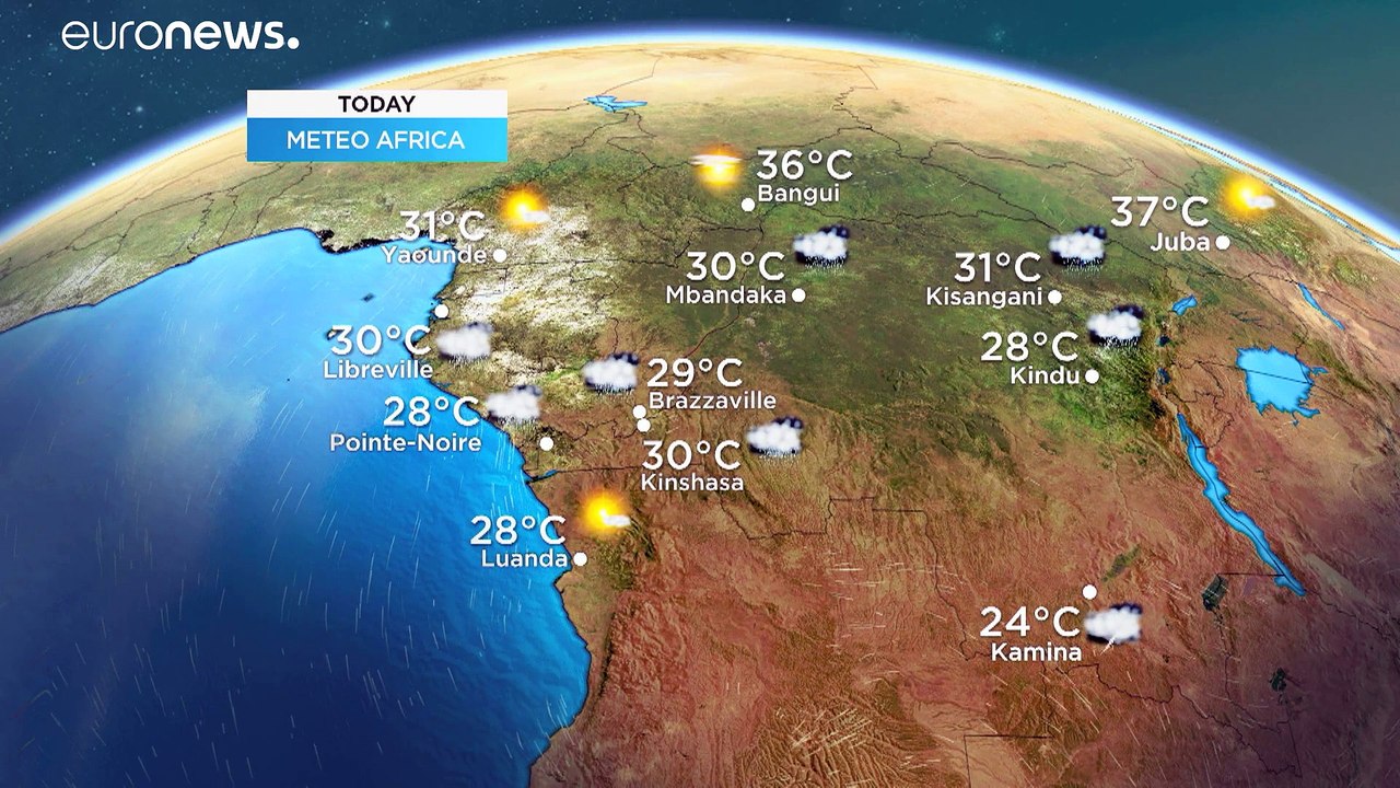 Africanews weather Africa today 18/12/2020