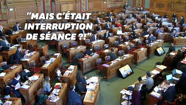 Au conseil de Paris, cette petite gaffe a de quoi faire sourire