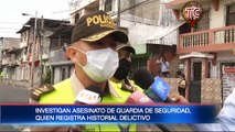 Guardia de seguridad es asesinado en Guayaquil