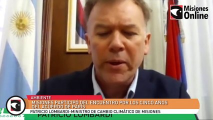 Misiones participó del encuentro por los cinco años del Acuerdo de París