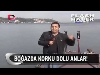 BOĞAZDA KURU YÜK GEMİ TEHLİKESİ