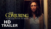 THE CONJURING 3 :THE DEVIL MADE ME DO IT Teaser Trailer #1 2021 Horror  Concept  Patrick Wilson Movie