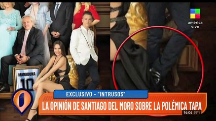 Santiago del Moro: "La vuelta de Claudia fue muy emotiva"