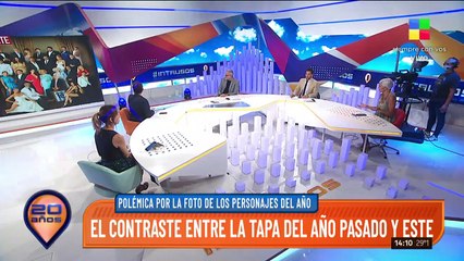 Polémica por los "personajes del año" de la tapa de revista Gente
