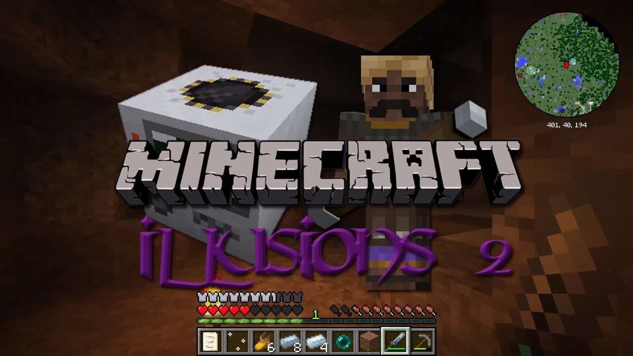 Minecraft illusions 2 2: erster generator, ackerbau & schafsuche