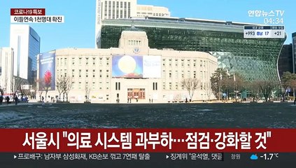서울시 "의료 시스템 과부하…점검·강화할 것"
