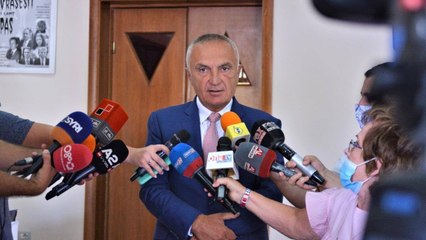 Presidenti Ilir Meta konferencë për mediat - 18 shtator 2020