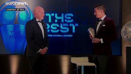 Роберт Левандовский признан лучшим игроком года по версии ФИФА