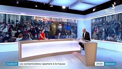 Covid-19 : des contaminations toujours à la hausse