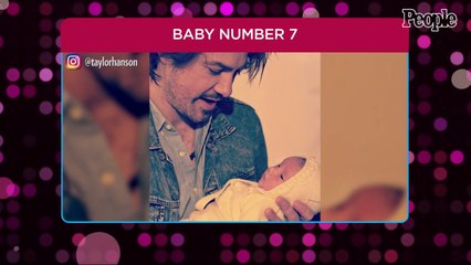 Baby No. 7! Taylor Hanson, Wife Natalie Welcome Daughter Maybellene Alma Joy: 'Beautiful Number'