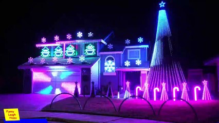 Christmas King of the Surbus Light Show Polar Express