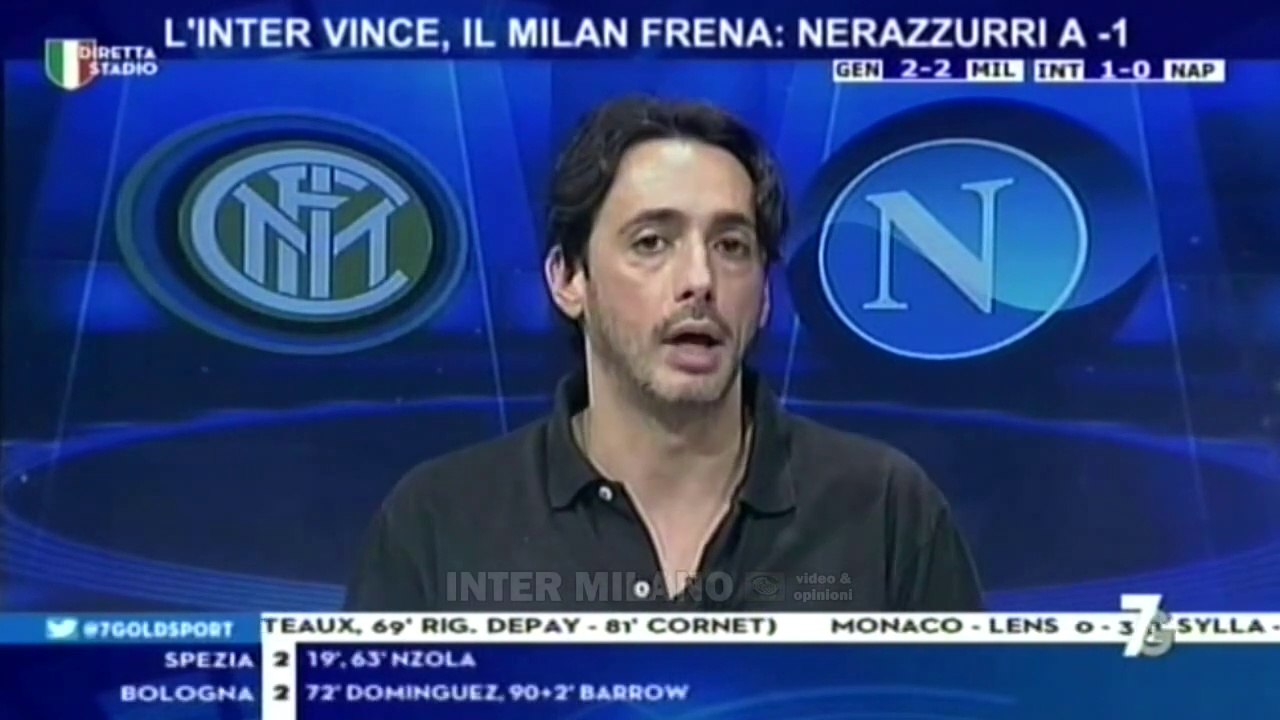 INTER-NAPOLI POST-MATCH* TRAMONTANA: IL NAPOLI MERITAVA IL PAREGGIO, MA TANTE VOLTE CI È ANDATA MALE