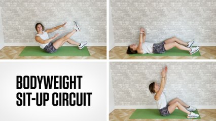 Bodyweight Sit-Up Circuit