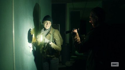 Fear The Walking Dead 6x03 - Clip - Dwight & Al Bump Plague Walkers