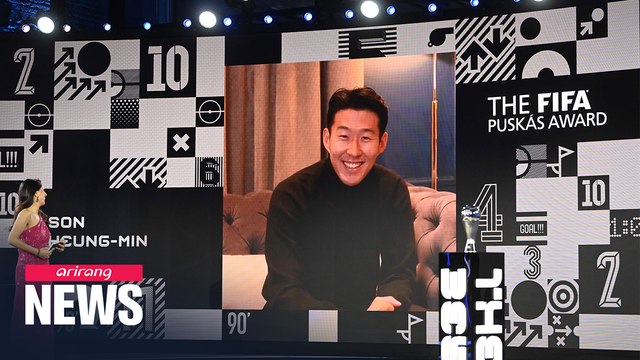 Son Heung-min wins FIFA Puskas Award