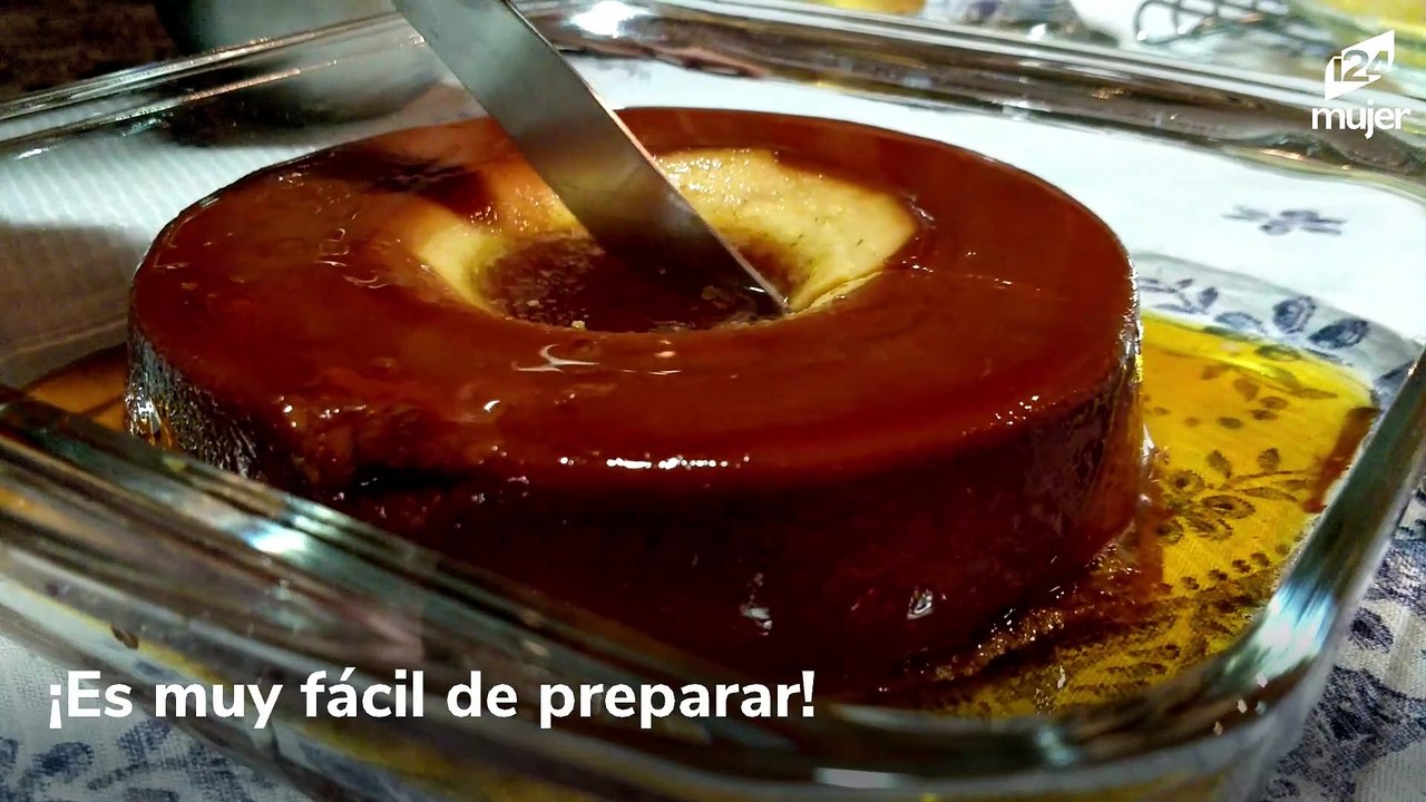 Deliciosa receta de flan de jengibre para estas fiestas