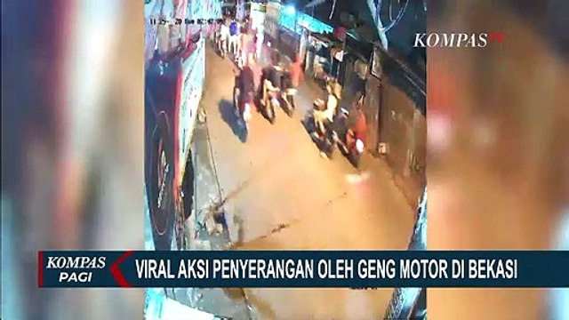 Viral! Aksi Penyerangan Geng Motor, 5 Pelaku Ditangkap Polisi